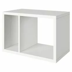 BAUHAUS Phönix Fortuna Beistelltisch L X B X H: 34 X 58 X 39,2 Cm, Weiß, Ohne Einsatz -BAUHAUS 12 1041