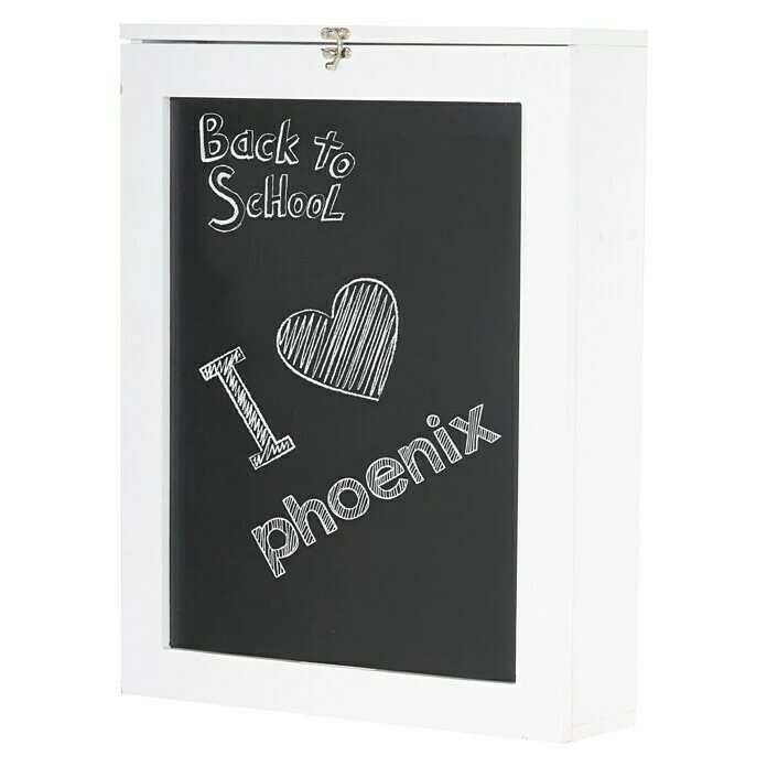 BAUHAUS Phönix Wandschreibtisch York L X B X H: 60 X 75,5 X 149 Cm, Weiß/Schwarz 2 BAUHAUS Phönix Wandschreibtisch York L X B X H: 60 X 75,5 X 149 Cm, Weiß/Schwarz – Bild 2