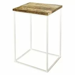 BAUHAUS Beistelltisch 29 X 29 X 44,5 Cm, Mangoholz