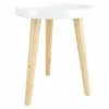 BAUHAUS Phönix Beistelltisch Buffalo Ø X H: 32 X 35 Cm, Weiß