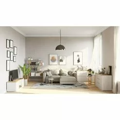 BAUHAUS Phönix Beistelltisch Buffalo Ø X H: 32 X 35 Cm, Weiß -BAUHAUS 12 1077