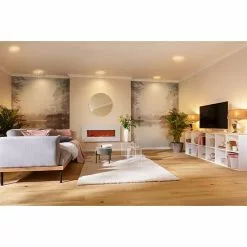 BAUHAUS Beistelltisch Ø X H: 35 X 37 Cm, Natur/Weiß, Mangoholz -BAUHAUS 12 1097