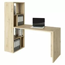 BAUHAUS Phönix Fortuna Regalschreibtisch Eiche, Anzahl Fächer: 6 Stk.