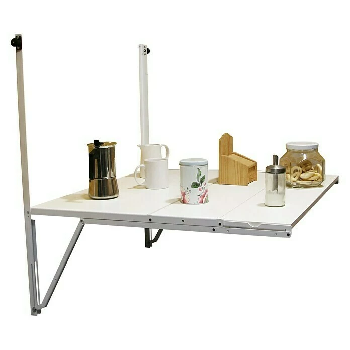 BAUHAUS Simonrack Simonflex Hängeregal L X B X H: 40 X 80 X 112,5 Cm, Einklappbar, Weiß 3 BAUHAUS Simonrack Simonflex Hängeregal L X B X H: 40 X 80 X 112,5 Cm, Einklappbar, Weiß – Bild 3