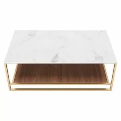 BAUHAUS Phönix Playboy Couchtisch Olivia L X B X H: 60 X 120 X 45 Cm, Nussbaum -BAUHAUS 12 1126