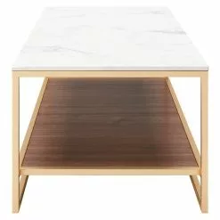 BAUHAUS Phönix Playboy Couchtisch Olivia L X B X H: 60 X 120 X 45 Cm, Nussbaum -BAUHAUS 12 1127