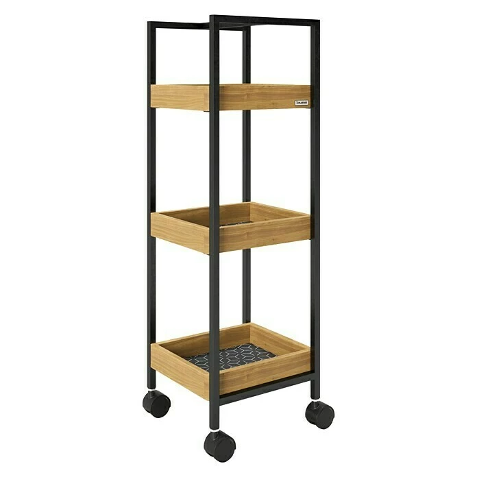 BAUHAUS Phönix Playboy Beistellwagen Nancy L X B X H: 27 X 28,2 X 88,5 Cm, Braun 1 BAUHAUS Phönix Playboy Beistellwagen Nancy L X B X H: 27 X 28,2 X 88,5 Cm, Braun