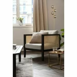 BAUHAUS Beistelltisch Cube 18 X 18 X 18 Cm, Gold/Weiß, Metall -BAUHAUS 12 1144