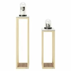 BAUHAUS Phönix Playboy Beistelltisch-Set Mora Gold, 2 -tlg. -BAUHAUS 12 1174