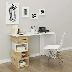 BAUHAUS Phönix Schreibtisch Monza L X B X H: 55 X 120 X 75 Cm -BAUHAUS 12 1182