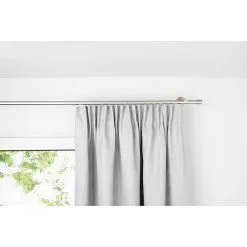 BAUHAUS Verdunkelungsvorhang Dim B X H: 135 X 300 Cm, 100 % Polyester, Grau -BAUHAUS 12 119