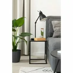 BAUHAUS Beistelltisch Cube 18 X 18 X 18 Cm, Schwarz, Metall -BAUHAUS 12 1225