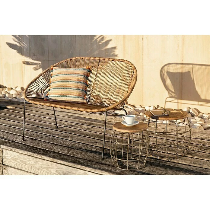 BAUHAUS Beistelltisch Mango S, Material Tischplatte: Mangoholz 5 BAUHAUS Beistelltisch Mango S, Material Tischplatte: Mangoholz – Bild 5