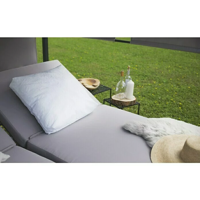 BAUHAUS Beistelltisch Blätter 30 X 30 X 30 Cm, Schwarz, Metall 6 BAUHAUS Beistelltisch Blätter 30 X 30 X 30 Cm, Schwarz, Metall – Bild 6