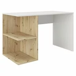 BAUHAUS Phönix Schreibtisch Taipei L X B X H: 60 X 120 X 75 Cm, Weiß/Eiche