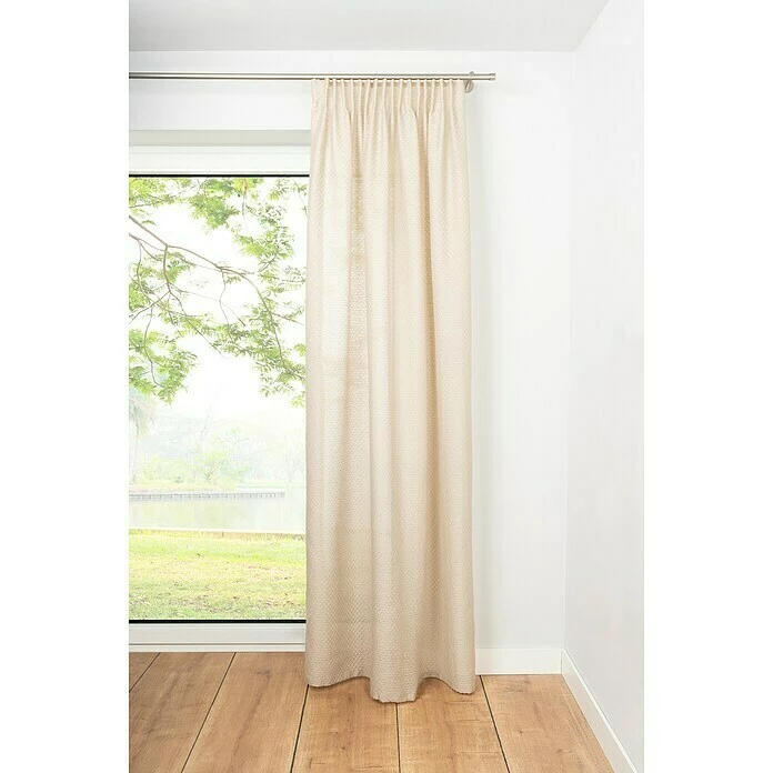 BAUHAUS Schlaufenschal Dot B X H: 135 X 245 Cm, 100 % Polyester, Sand 1 BAUHAUS Schlaufenschal Dot B X H: 135 X 245 Cm, 100 % Polyester, Sand