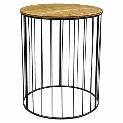 BAUHAUS Beistelltisch Rund Ø X H: 45 X 55 Cm, Holz, Braun -BAUHAUS 12 1274