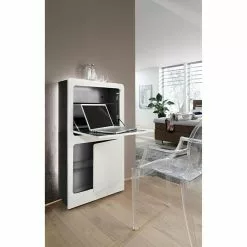 BAUHAUS Phönix Wandschreibtisch Milano L X B X H: 20 X 81 X 128,5 Cm, Natur/Weiß -BAUHAUS 12 1284