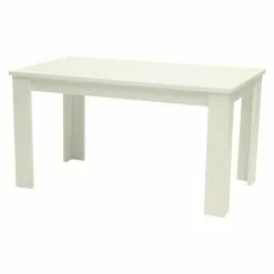 BAUHAUS Phönix Casablanca Esstisch L X B X H: 80 X 140 X 74 Cm, Weiß