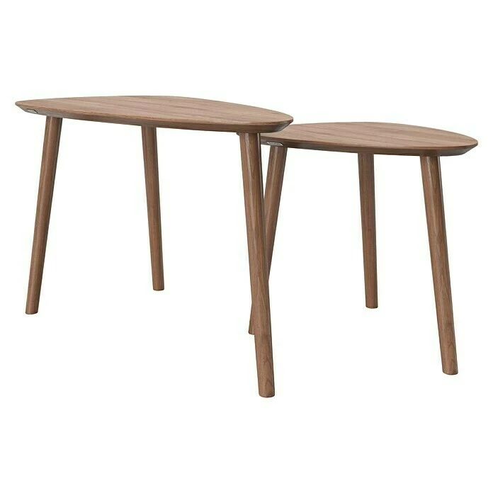 BAUHAUS Phönix Playboy Couchtisch Kayla Nussbaum, 2 -tlg. 1 BAUHAUS Phönix Playboy Couchtisch Kayla Nussbaum, 2 -tlg.