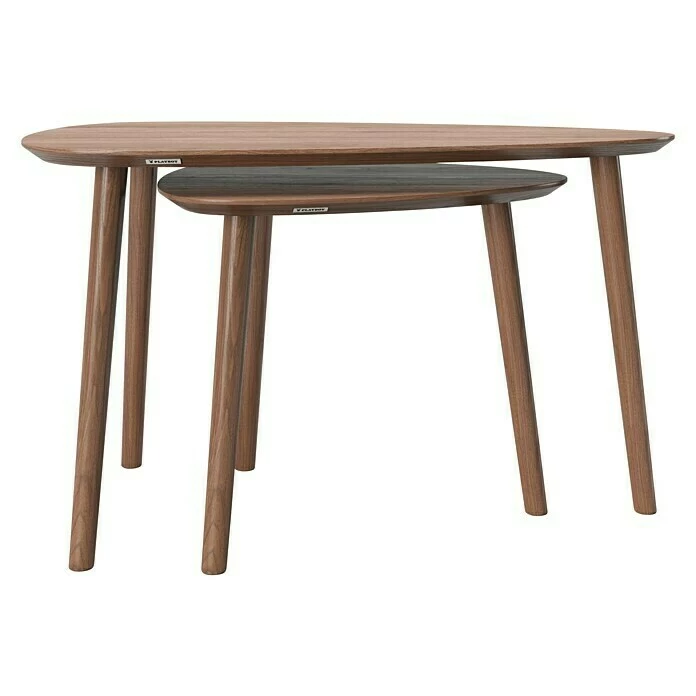 BAUHAUS Phönix Playboy Couchtisch Kayla Nussbaum, 2 -tlg. 4 BAUHAUS Phönix Playboy Couchtisch Kayla Nussbaum, 2 -tlg. – Bild 4