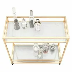 BAUHAUS Phönix Playboy Servierwagen Ginger L X B X H: 40 X 90 X 87 Cm, Gold, Anzahl Böden: 2 Stk. 7 BAUHAUS Phönix Playboy Servierwagen Ginger L X B X H: 40 X 90 X 87 Cm, Gold, Anzahl Böden: 2 Stk. -BAUHAUS 12 1301