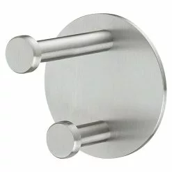 BAUHAUS Häfele Garderobenhaken L X B X H: 84 X 80 X 12 Mm, Anzahl Haken: 2 Stk.