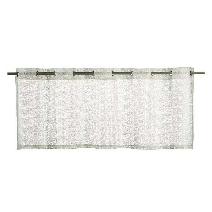 BAUHAUS Elbersdrucke Bistrogardine Network 140 X 48 Cm, 100 % Polyester, Allover, Offwhite 1 BAUHAUS Elbersdrucke Bistrogardine Network 140 X 48 Cm, 100 % Polyester, Allover, Offwhite