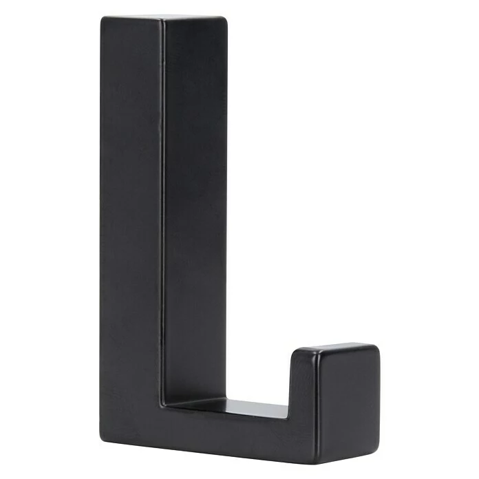 BAUHAUS Siro Garderobenhaken L X B X H: 15 X 61 X 40 Mm, Anzahl Haken: 1 Stk., Schwarz 1 BAUHAUS Siro Garderobenhaken L X B X H: 15 X 61 X 40 Mm, Anzahl Haken: 1 Stk., Schwarz
