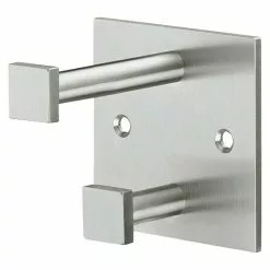 BAUHAUS Häfele Garderobenhaken L X B X H: 84 X 80 X 80 Mm, Anzahl Haken: 2 Stk.