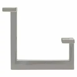 BAUHAUS Siro Garderobenhaken 2324/ZN1 L X B X H: 70 X 92 X 80 Mm, Anzahl Haken: 1 Stk., Farbe: Chrom -BAUHAUS 12 1365