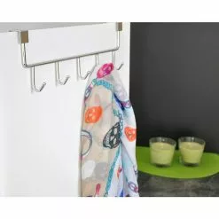 BAUHAUS Siro Türgarderobe 2378 L X H: 355 X 110 Mm, Anzahl Haken: 5 Stk., Verchromt -BAUHAUS 12 1380