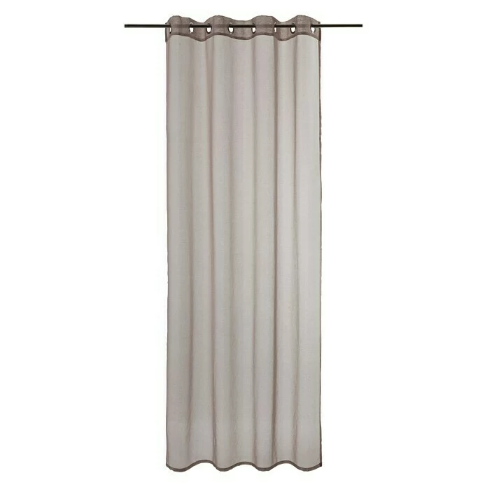 BAUHAUS Expo Ambiente Ösenschal Mia 135 X 245 Cm, 100 % Polyester, Beige 1 BAUHAUS Expo Ambiente Ösenschal Mia 135 X 245 Cm, 100 % Polyester, Beige