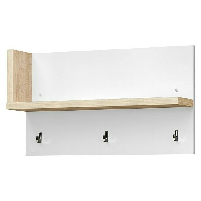 BAUHAUS CS Schmal Garderobenpaneel My Ell L X B X H: 22 X 86 X 50 Cm, Weiß 1 BAUHAUS CS Schmal Garderobenpaneel My Ell L X B X H: 22 X 86 X 50 Cm, Weiß