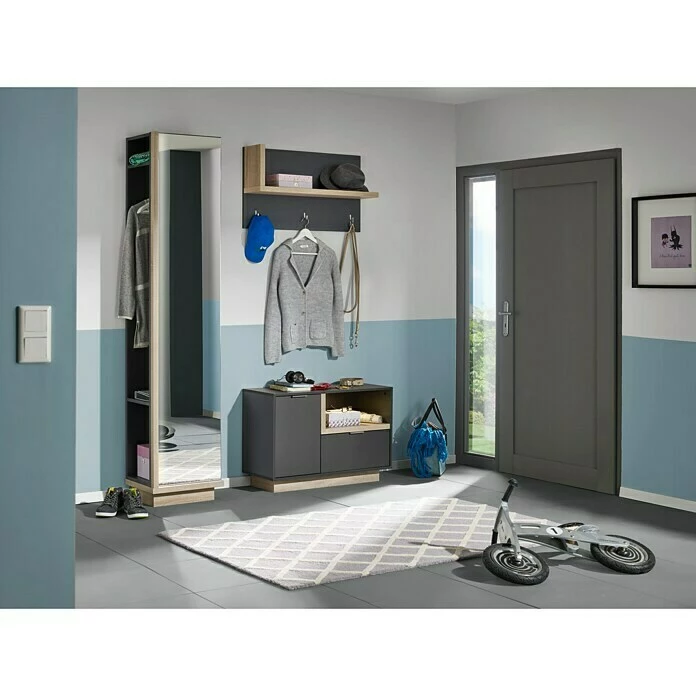 BAUHAUS CS Schmal Garderobenpaneel My Ell L X B X H: 22 X 86 X 50 Cm, Weiß 5 BAUHAUS CS Schmal Garderobenpaneel My Ell L X B X H: 22 X 86 X 50 Cm, Weiß – Bild 5