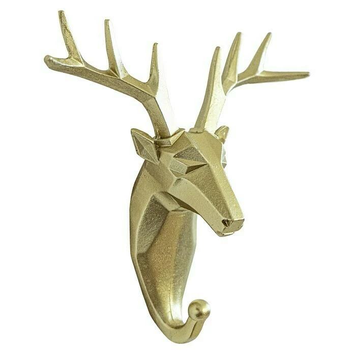 BAUHAUS Garderobenhaken Rentier L X B X H: 16 X 6,2 X 17 Cm, Gold 1 BAUHAUS Garderobenhaken Rentier L X B X H: 16 X 6,2 X 17 Cm, Gold
