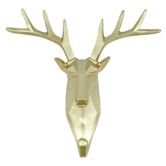 BAUHAUS Garderobenhaken Rentier L X B X H: 16 X 6,2 X 17 Cm, Gold 2 BAUHAUS Garderobenhaken Rentier L X B X H: 16 X 6,2 X 17 Cm, Gold – Bild 2