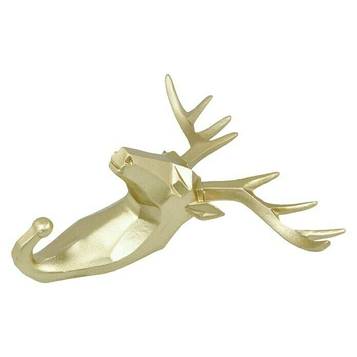 BAUHAUS Garderobenhaken Rentier L X B X H: 16 X 6,2 X 17 Cm, Gold 5 BAUHAUS Garderobenhaken Rentier L X B X H: 16 X 6,2 X 17 Cm, Gold – Bild 5