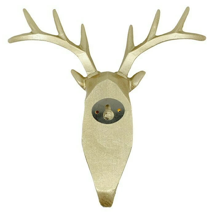 BAUHAUS Garderobenhaken Rentier L X B X H: 16 X 6,2 X 17 Cm, Gold 6 BAUHAUS Garderobenhaken Rentier L X B X H: 16 X 6,2 X 17 Cm, Gold – Bild 6