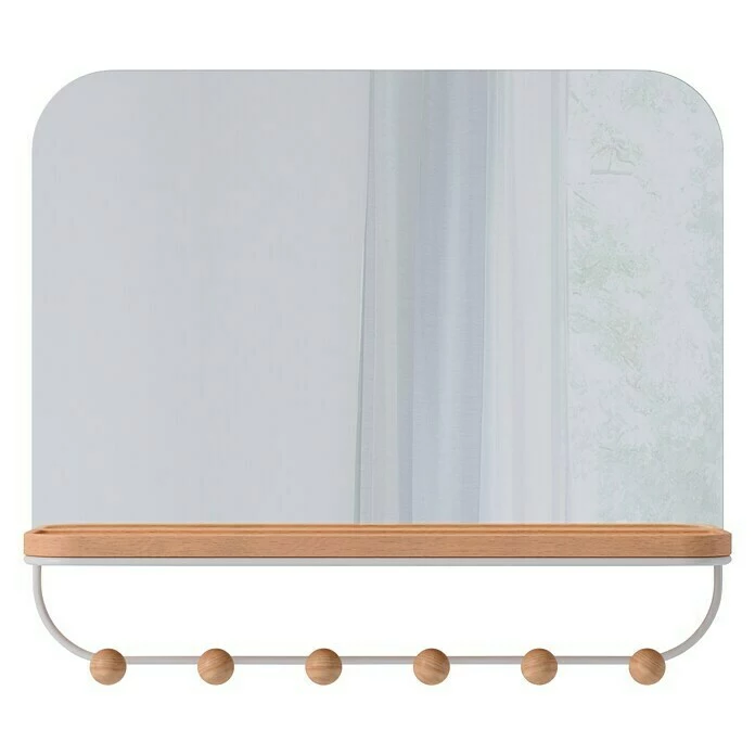 BAUHAUS Umbra Garderobenhaken Estique L X B X H: 10,2 X 45,7 X 40,6 Cm, Anzahl Haken: 6 Stk. 1 BAUHAUS Umbra Garderobenhaken Estique L X B X H: 10,2 X 45,7 X 40,6 Cm, Anzahl Haken: 6 Stk.