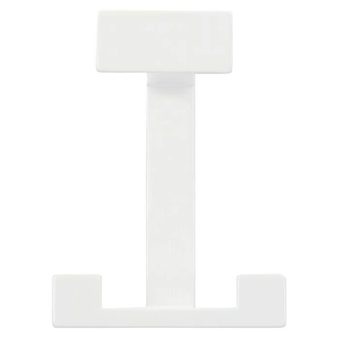 BAUHAUS Siro Garderobenhaken 2324/PB1 L X B X H: 70 X 92 X 80 Mm, Anzahl Haken: 3 Stk., Farbe: Weiß 3 BAUHAUS Siro Garderobenhaken 2324/PB1 L X B X H: 70 X 92 X 80 Mm, Anzahl Haken: 3 Stk., Farbe: Weiß – Bild 3
