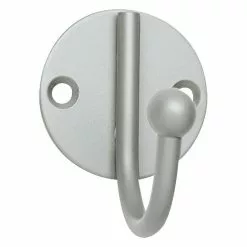 BAUHAUS Portaferm Trend-Line Mantelhaken Ausstattung: 1 Haken, Ø X L: 5 X 4,7 Cm, Grau