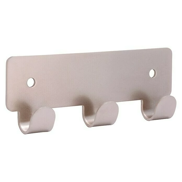 BAUHAUS Siro Hakenleiste L X H: 114 X 41 Mm, Anzahl Haken: 3 Stk., Vernickelt 1 BAUHAUS Siro Hakenleiste L X H: 114 X 41 Mm, Anzahl Haken: 3 Stk., Vernickelt