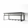 BAUHAUS Spinder Design Garderobenleiste Rex 3 Anzahl Haken: 5 Stk., L X B X H: 29 X 70 X 28 Cm