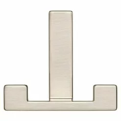 BAUHAUS Siro Garderobenhaken L X B X H: 70 X 61 X 40 Mm, Anzahl Haken: 1 Stk., Edelstahl -BAUHAUS 12 1506