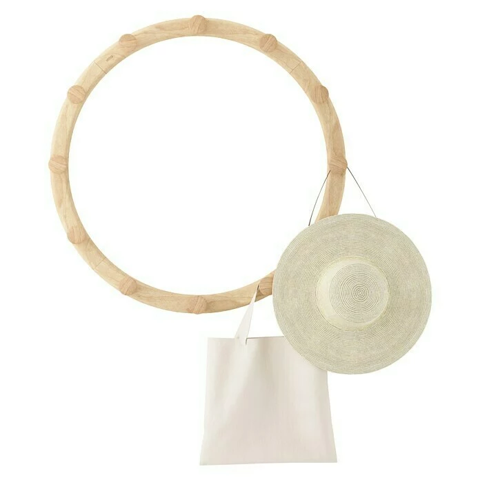 BAUHAUS Umbra Garderobenhaken-Set Slinka L X B X H: 4,8 X 42,8 X 11,4 Cm, Anzahl Haken: 12 Stk., Esche Natur 2 BAUHAUS Umbra Garderobenhaken-Set Slinka L X B X H: 4,8 X 42,8 X 11,4 Cm, Anzahl Haken: 12 Stk., Esche Natur – Bild 2