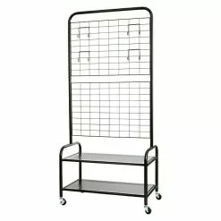 BAUHAUS Store It Kleiderwagen L X B X H: 45 X 167 X 77 Cm, Rollen, Metall
