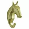 BAUHAUS Garderobenhaken Einhorn L X B X H: 4 X 7 X 12 Cm, Gold