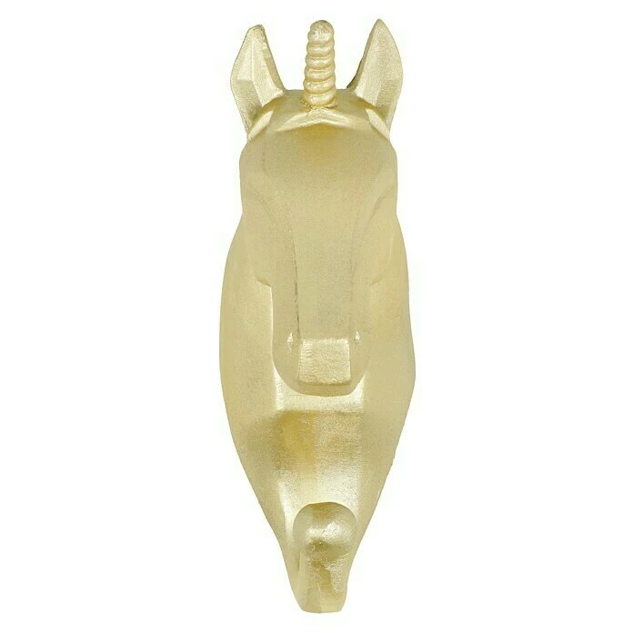 BAUHAUS Garderobenhaken Einhorn L X B X H: 4 X 7 X 12 Cm, Gold 2 BAUHAUS Garderobenhaken Einhorn L X B X H: 4 X 7 X 12 Cm, Gold – Bild 2