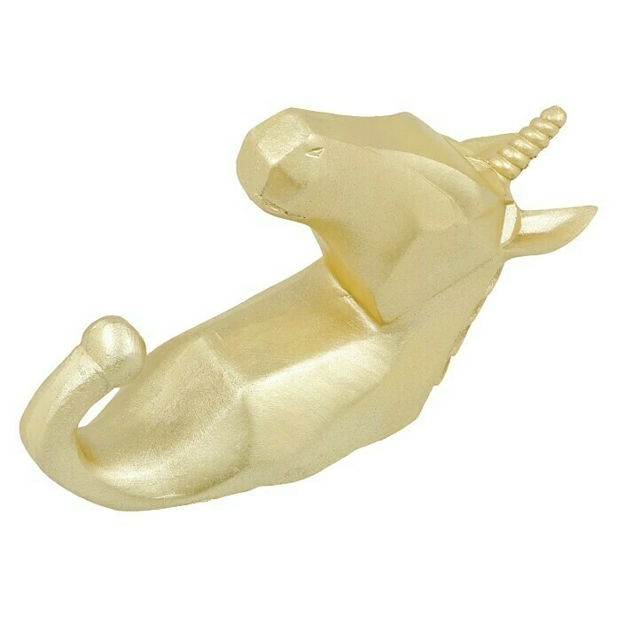 BAUHAUS Garderobenhaken Einhorn L X B X H: 4 X 7 X 12 Cm, Gold 5 BAUHAUS Garderobenhaken Einhorn L X B X H: 4 X 7 X 12 Cm, Gold – Bild 5